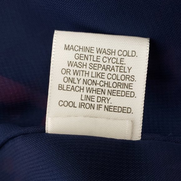 Vintage Le Tigre Ribbed Blue & Pink Geometric Link Key Bomber Y2K Jacket - Picture 8 of 11